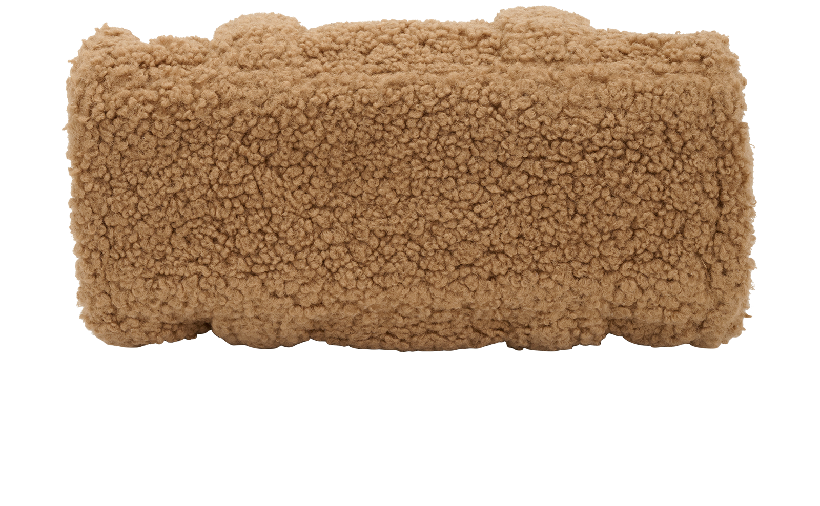 Medium The Teddy Tote, &pound;180, Handbags, Brown, Polyester, Top view